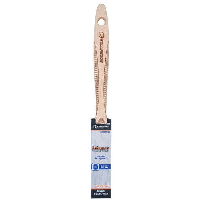 Doberman 1" Paint Brush With Beechwood Handle